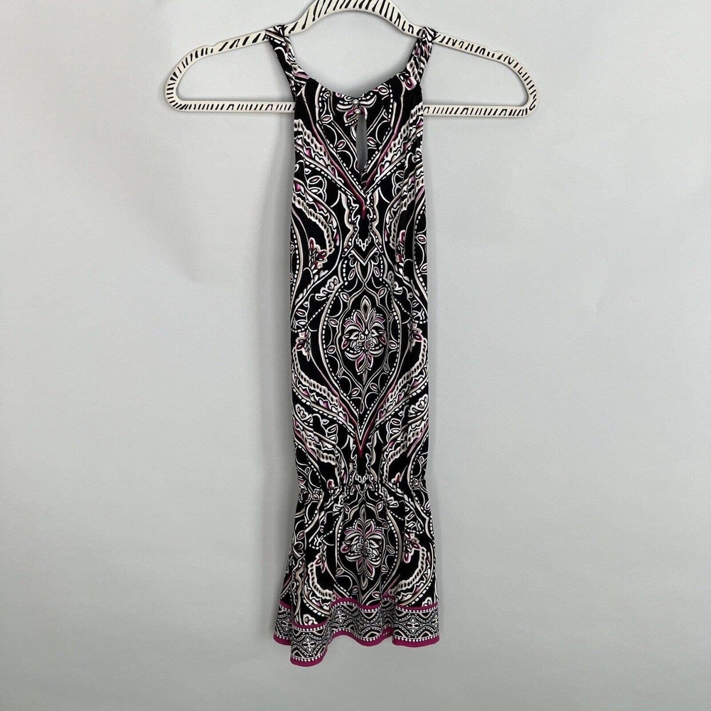 White House Black Market black, Pink, white, and beige Top xxs